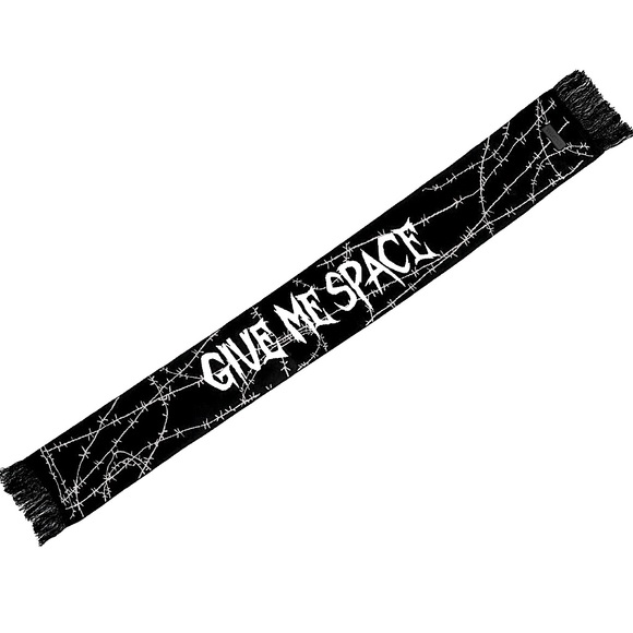 NWT Killstar knit Give Me Space winter scarf🧣 - Picture 4 of 13